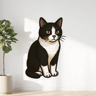 Autocollant noir blanc décoration decostickerstore - Q3ELMF