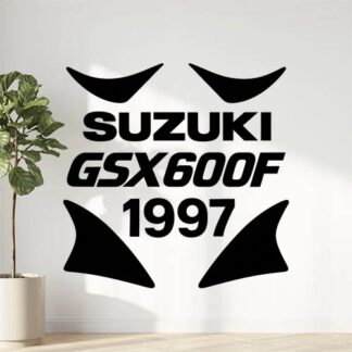 Sticker autocollant Naljepnice pour suzuki gsx600f 1997 décoration decostickerstore - VL1MYT