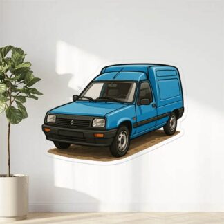 Autocollant Vive le Renault Rapid décoration decostickerstore - WB29I0
