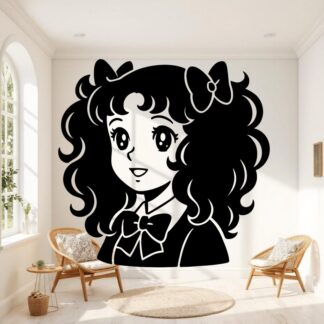 Sticker autocollant Manga de bonbons décoration decostickerstore - WGOKF8