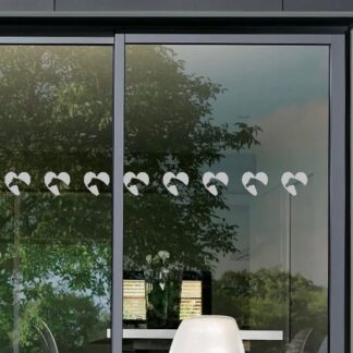 sticker dépoli frise anti collision cheval fenêtre 513TC