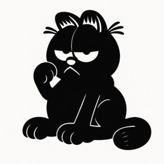 Sticker autocollant Garfield décoration decostickerstore - URLLLH