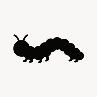 Sticker autocollant chenille décoration decostickerstore - JDK0X9