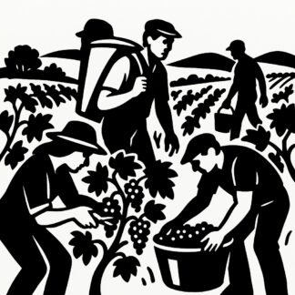Sticker autocollant vendeurs en pleine saison en FRANCE EN 1980 décoration decostickerstore - 4EXN7M
