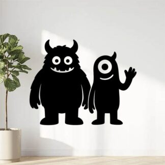 Sticker autocollant Monstre et compagnie décoration decostickerstore - JDXXQA