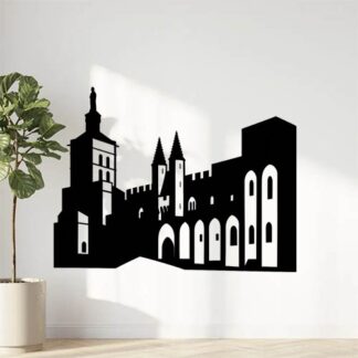 Sticker autocollant palais des papes Avignon décoration decostickerstore - JFNV5E