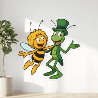 Autocollant Maya l’abeille et Flip décoration decostickerstore - JJSZLI