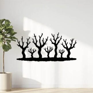 Sticker autocollant PLUSIEURS CEPS DE VIGNE TAILLE EN GOBELET EN HIVER décoration decostickerstore - VDLKIE