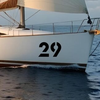 sticker autocollant nautique Kirié bateau VFTZS