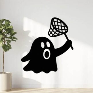 Sticker autocollant Buu Huu avec filet de pêche décoration decostickerstore - BAXRLE